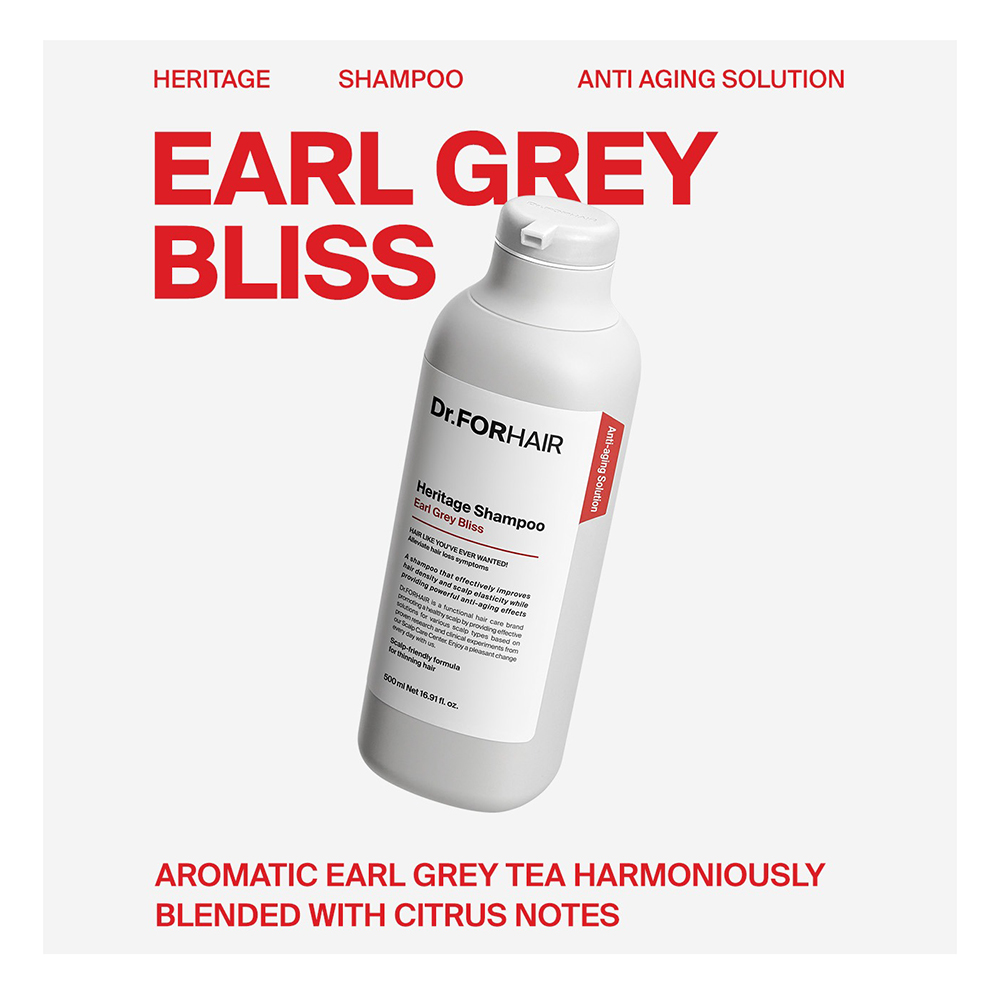 Dr.FORHAIR Heritage Shampoo Earl