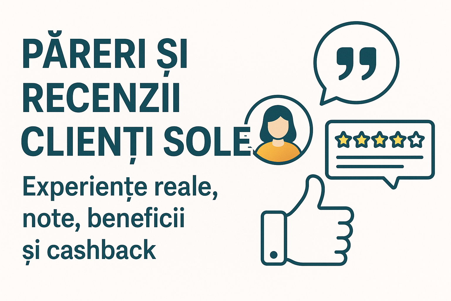 Păreri și Recenzii Clienți SOLE – Ce spun clienții despre noi